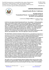 Statement by  Courtney Austrian, Chargé d’Affaires, a.i.