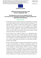Statement by the Slovenian EU Presidency on concerns over intensifying repression in the Russian Federation ahead of the elections to the State Duma, to be held on 19 September 2021