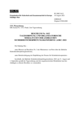 Beschluss Nr. 1412 des Ständigen Rates