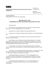 Beschluss Nr. 1413 des Ständigen Rates