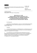 Beschluss Nr. 1409 des Ständigen Rates