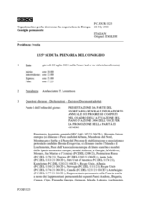 Giornale della 1325a Seduta plenaria del Consiglio permanente