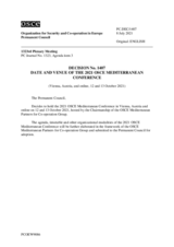 Permanent Council Decision No. 1407