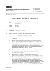 Journal of the 1339th Plenary Meeting of the Permanent Council