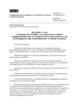 Decisión Nº 1414 del Consejo Permanente