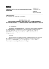 Beschluss Nr. 1415 des Ständigen Rates