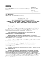 Beschluss Nr. 1414 des Ständigen Rates