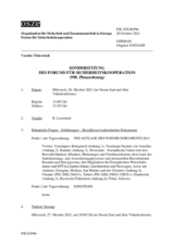 Journal der 990. Plenarsitzung des Forums