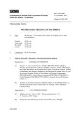 Journal of the 993rd Plenary Meeting of the Forum for Security Co-operation