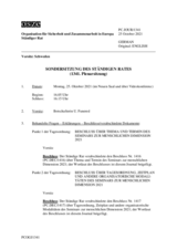 Journal der 1341. Sondersitzung des Ständigen Rates