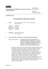 Diario de la 1342ª Sesión plenaria del Consejo Permanente 