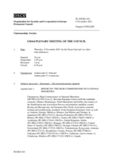 Journal of the 1343rd Plenary Meeting of the Permanent Council