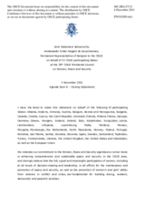 Joint Statement on Women, Peace and Security