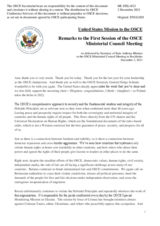 H.E. Mr. Antony Blinken, Secretary of State