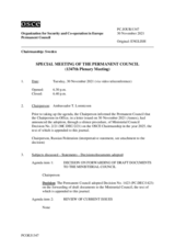 Journal of the 1347th Special Plenary Meeting of the Permanent Council