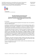 Statement by the Delegation of Liechtenstein on the Russian Federation’s ongoing aggression against Ukraine
