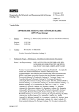 Journal der 1357. Erweiterte Sitzung des Ständigen Rates