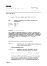 Journal of the 1355th Plenary Meeting of the Permanent Council