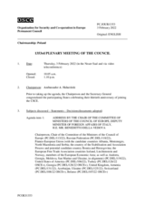 Journal of the 1353rd Plenary Meeting of the Permanent Council