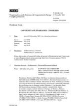 Giornale della 1349a Seduta plenaria del Consiglio permanente