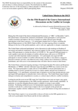 Statement by the Delegation of the United States of America on the 55th round of the Geneva International Discussions, held on 7 and 8 December 2021