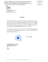 Response by the Delegation of Liechtenstein to the Questionnaire on the Code of Conduct on Politico-Military Aspects of Security