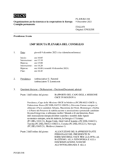 Giornale della 1348a Seduta plenaria del Consiglio permanente