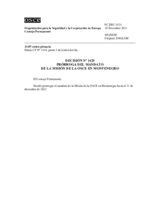 Decisión Nº 1425 del Consejo Permanente