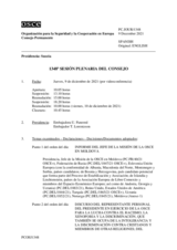 Diario de la 1348ª Sesión plenaria del Consejo Permanente 