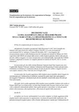 Decisione N.1/22 del Foro di cooperazione per la sicurezza