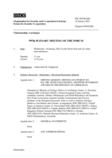 Journal of the 997th Plenary Meeting of the Forum for Security Co-operation