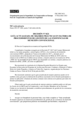 Decisión Nº 8/21 del Foro de Cooperación en materia de Seguridad