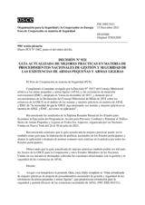 Decisión Nº 9/21 del Foro de Cooperación en materia de Seguridad