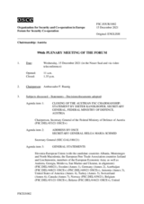 Journal of the 996th Plenary Meeting of the Forum for Security Co-operation