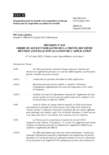 Décision No 6/21  du Forum pour la coopération en matière de sécurité