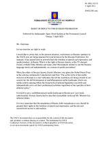 Statement by the Delegation of Norway in response to the statement by the Delegation of the Russian Federation