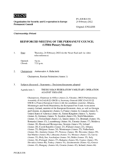Journal of the 1358th Reinforced Plenary Meeting of the Permanent Council