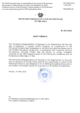 Response by the Delegation of Portugal to the Questionnaire on Anti-Personnel Mines and Explosive Remnants of War
