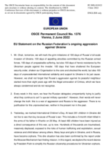 Statement by the French EU Presidency on the Russian Federation’s ongoing aggression against Ukraine