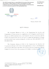 Information Exchange by the Delegation of Italy on Conventional Arms Transfer