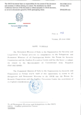 Response by the Delegation of Italy to the Questionnaire on Participating States’ Policy and/or National Practices and Procedures for the Export of Conventional Arms and Related Technology