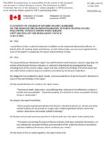 Statement by the Delegation of Canada on the Moscow Mechanism invoked by 45 OSCE participating States following consultations with Ukraine