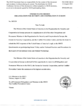 Response by the Delegation of the United States of America to the Questionnaire on Participating States’ Policy and/or National Practices and Procedures for the Export of Conventional Arms and Related Technology