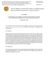 Opening statement by the Delegation of Armenia