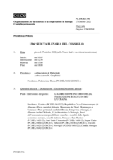 Giornale della 1396a Seduta plenaria del Consiglio permanente