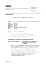 Giornale della 1373a Seduta plenaria del Consiglio permanente