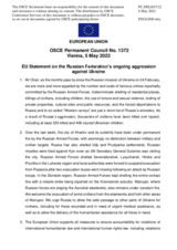 Statement by the French EU Presidency on the Russian Federation’s ongoing aggression against Ukraine
