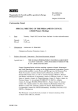 Journal of the 1366th Special Plenary Meeting of the Permanent Council