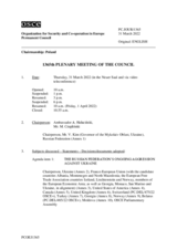 Journal of the 1365th Plenary Meeting of the Permanent Council