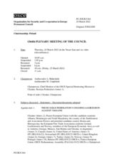 Journal of the 1364th Plenary Meeting of the Permanent Council